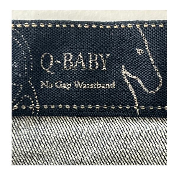 Q-Baby Bootcut Cowgirl Western Jeans Rhinestones Size 7/8 32 - Picture 7 of 8